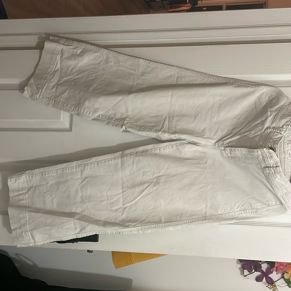 Gap white jeans